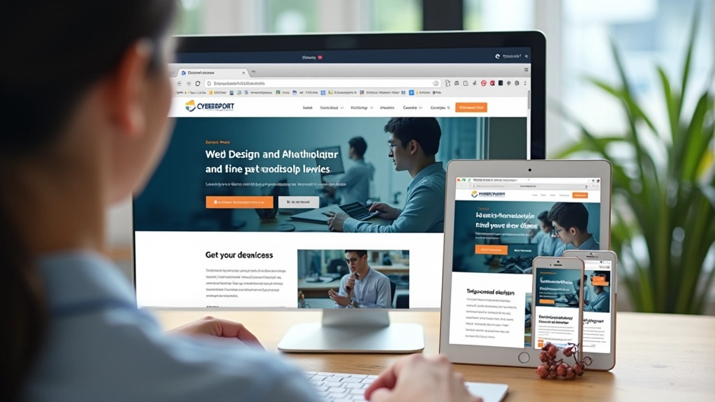 Mobile-responsive website design across devices